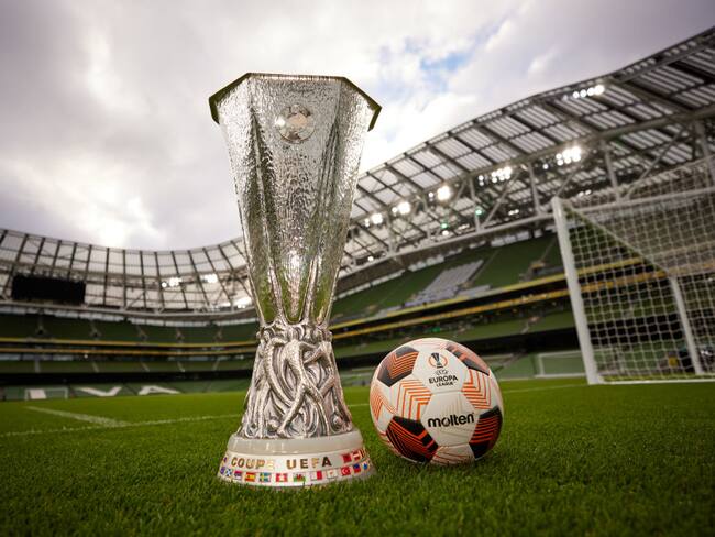 Trofeo de la Europa League. Foto by Karl Bridgeman - UEFA/UEFA via Getty Images