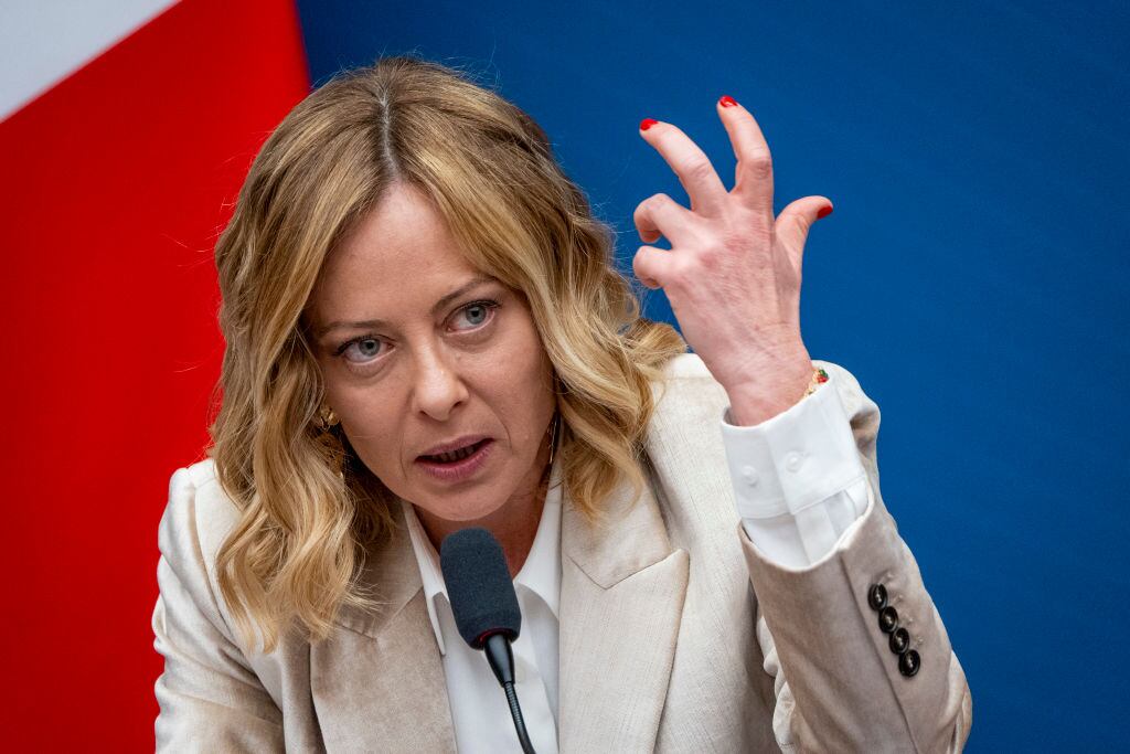 Giorgia Meloni. I Foto: Stefano Costantino/SOPA Images/LightRocket via Getty Images.