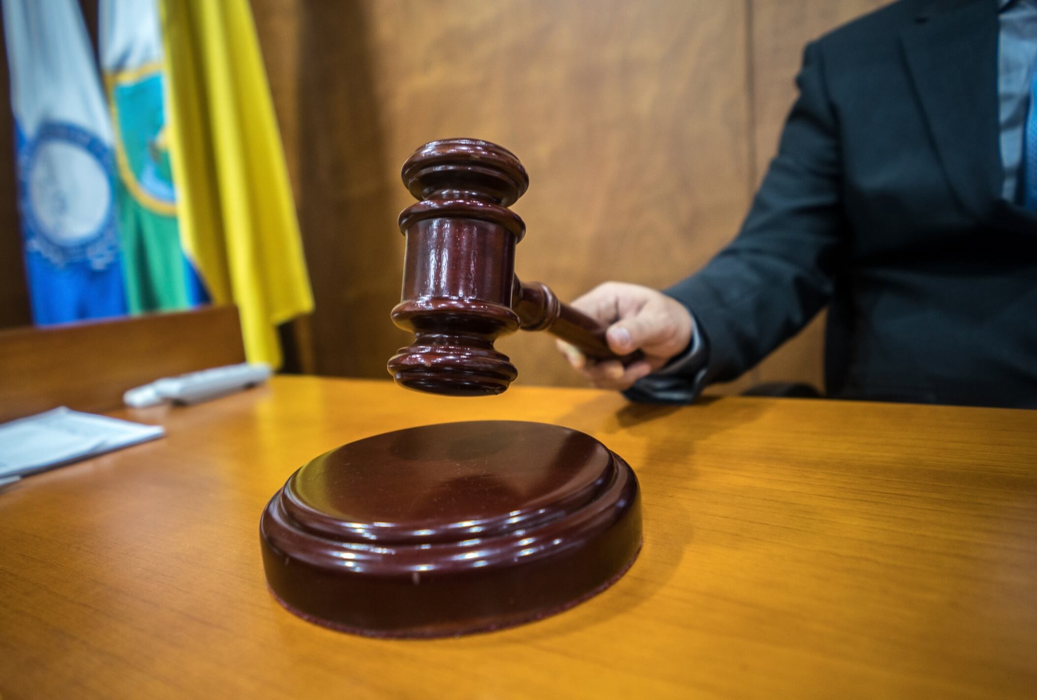 Imagen de referencia de juez. Foto: Getty Images.