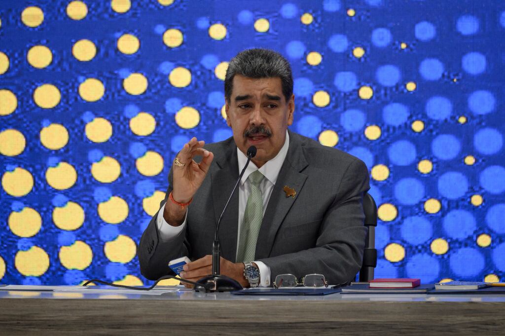 Nicolas Maduro FOTO: Gaby Oraa/Getty Images)