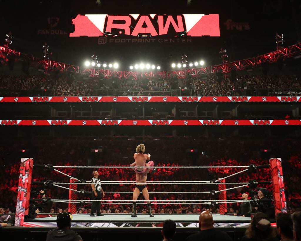 WWE Raw evento imagen de referencia. Foto: Getty Images.