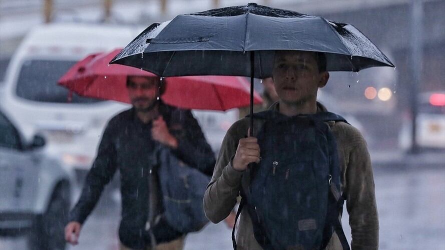 Temporada de lluvias en Colombia. Foto: Colprensa