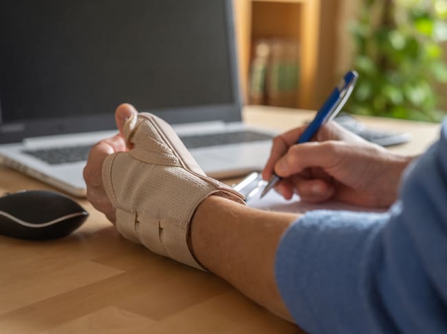 Accidente laboral, imagen de referencia. Foto: Getty Images