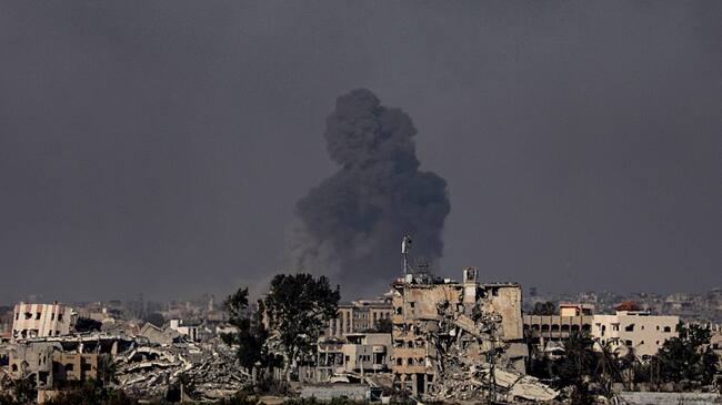 Conflicto Israel y Gaza. EFE/ Mohammed Saber