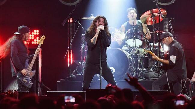 Se anuncia concierto de Foo Fighters en Colombia. Foto: Getty Images