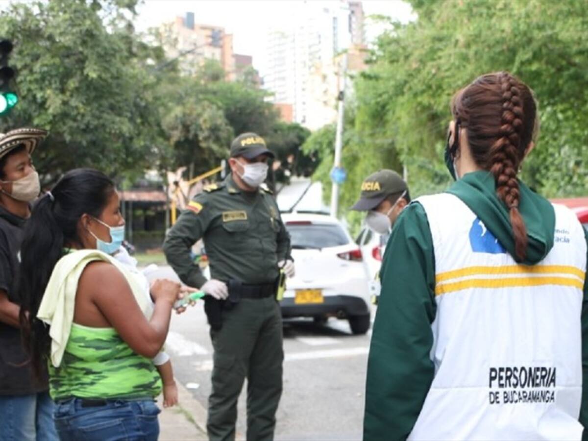 La mendicidad en niños que ha cobrado vida en Bucaramanga