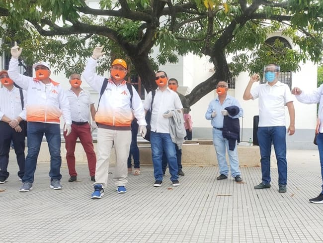 La Asociación de Maestros de Córdoba (Ademacor), insistió en rechazar el retorno a clases en medio de la pandemia.. Foto: Cortesía