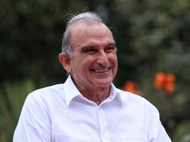 El exnegociador de paz, Humberto de La Calle. Foto: Colprensa - Camila Díaz