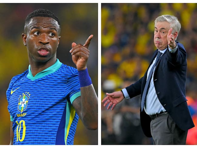 Vinícius Jr pidipo tiempo para Ancelotti. Foto: AFP.