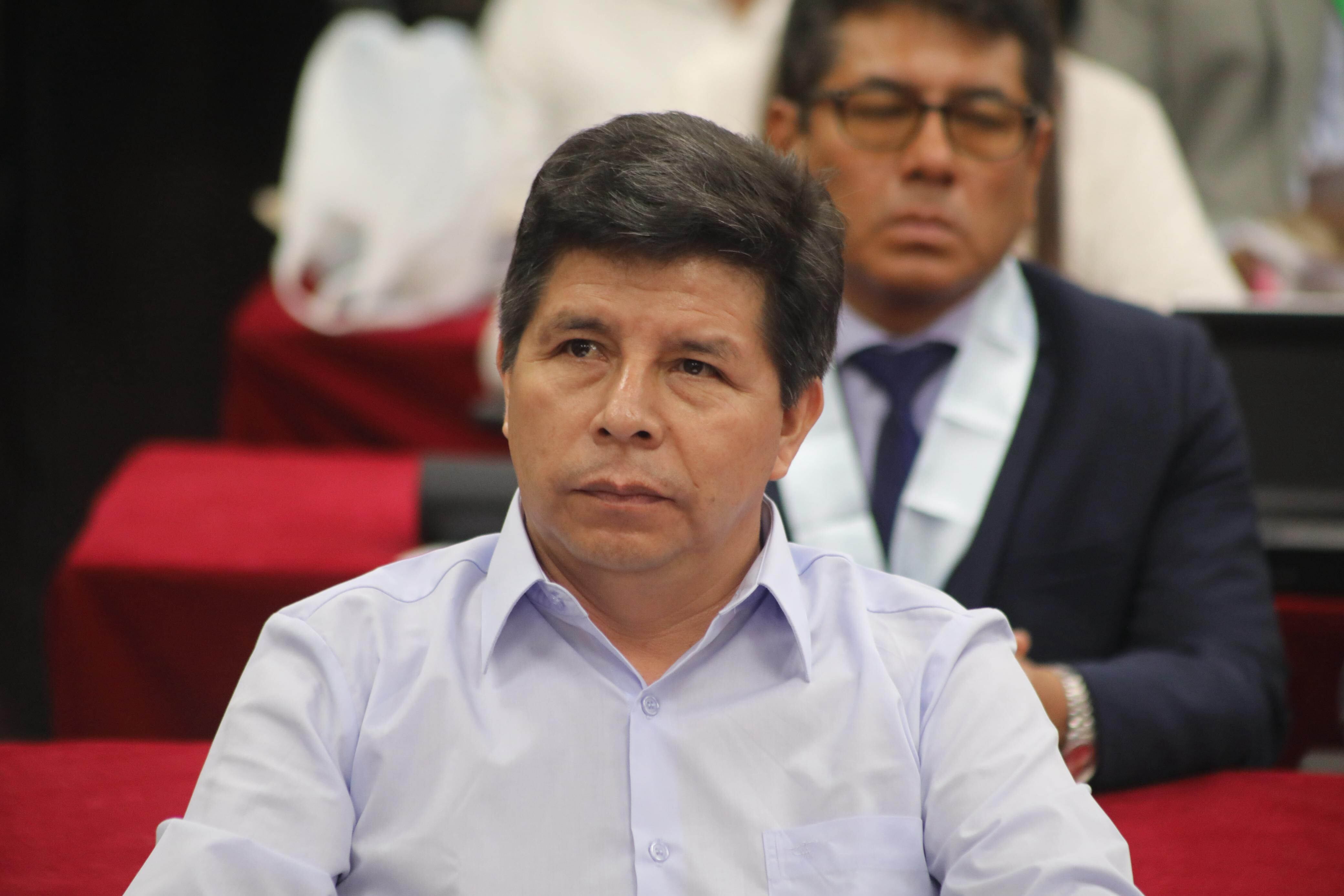El expresidente peruano Pedro Castillo durante un juicio en Lima (Perú). FOTO: EFE/ Poder Judicial De Perú /