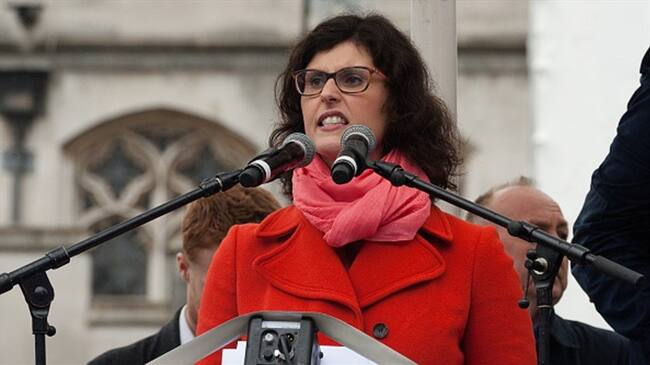 Layla Moran, primera parlamentaria de ascendencia palestina. Foto: Getty Images