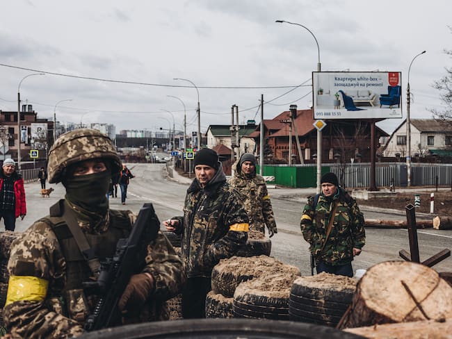 Foto de referencia de la región de Zaporiyia, al sur de Ucrania, tras la invasión rusa. (Photo By Diego Herrera/Europa Press via Getty Images)