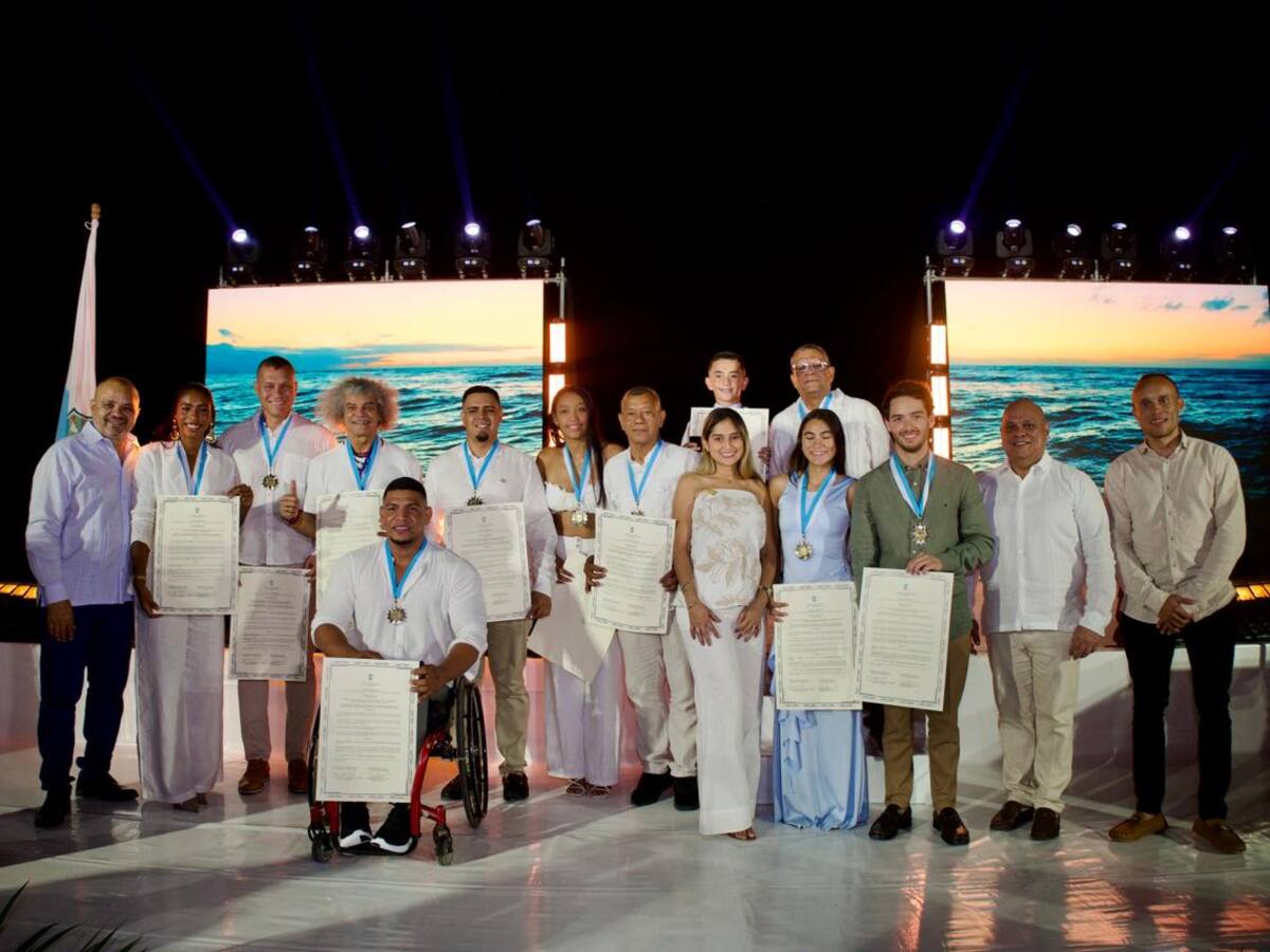 Otorgada la Orden San Pedro Alejandrino a de deportistas, entrenadores y referentes samarios
