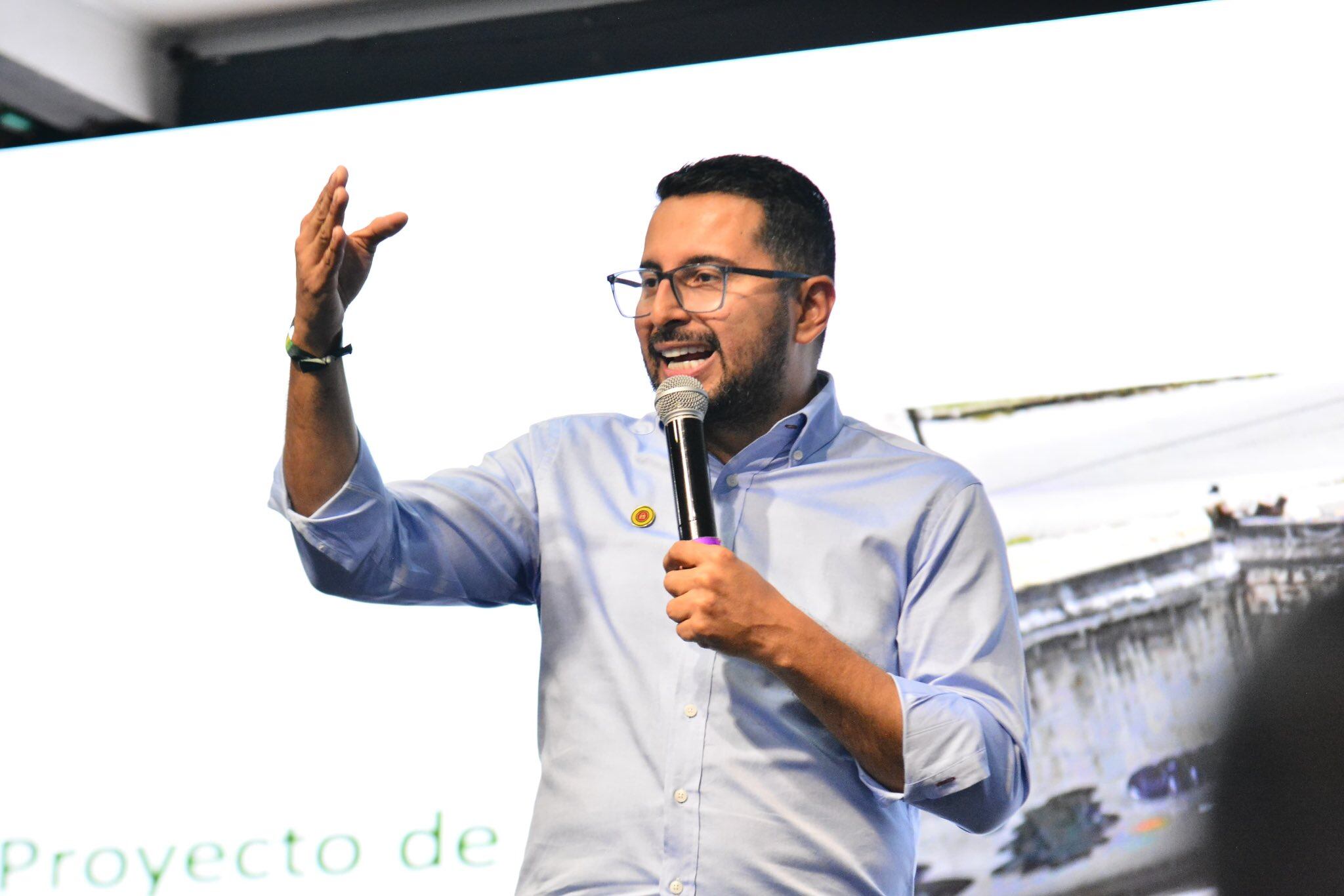 Cristian Portilla, nuevo alcalde de Bucaramanga. Foto tomada de X