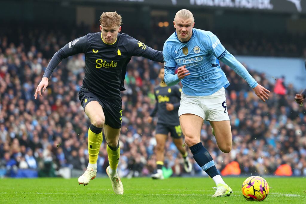 Manchester City vs Everton. I Foto: Chris Brunskill/Fantasista/Getty Images.