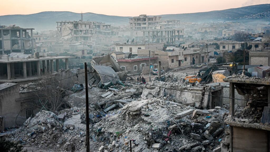 Imagen de ataque a Siria. Foto: Getty Images.