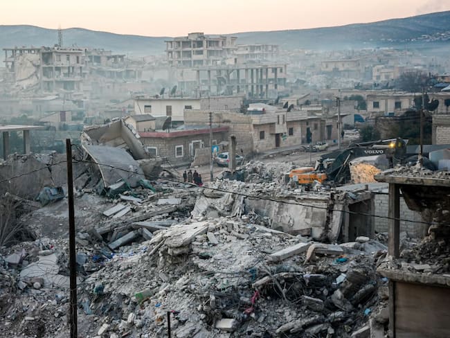Imagen de ataque a Siria. Foto: Getty Images.