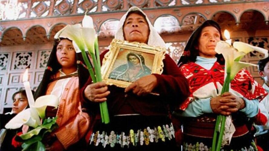 La cercanía de la diócesis de Chiapas y las comunidades indígenas del estado incomoda a la jerarquía católica mexicana. Foto: BBC Mundo