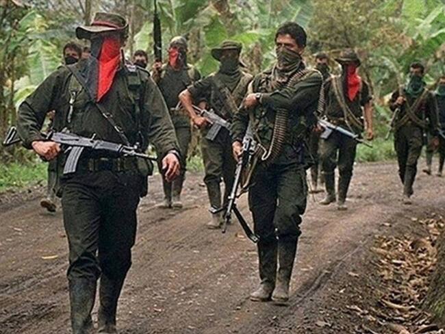 ELN forma guerrilleros en escuela de suboficiales en el Chocó. Foto: Colprensa