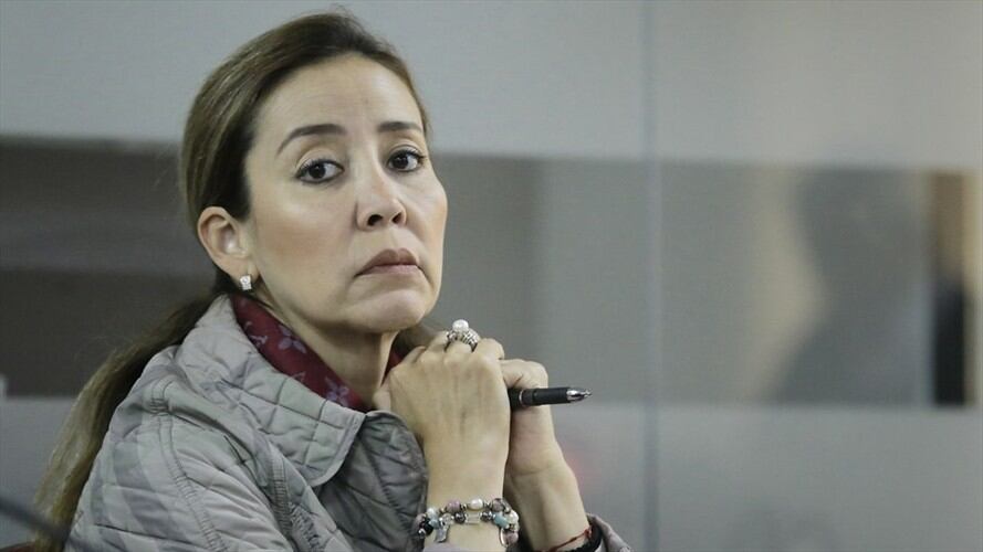 El pasado 17 de febrero, la exfiscal Hilda Niño fue escuchada en medio de la investigación que se adelanta en contra del expresidente Álvaro Uribe Vélez. Foto: Colprensa / SERGIO ACERO