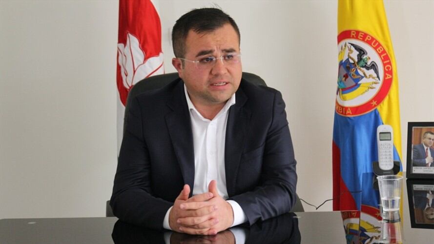 Candidato del Movimiento ciudadano Juntos es el momento, Jonatán Sánchez. Foto: Suministrada