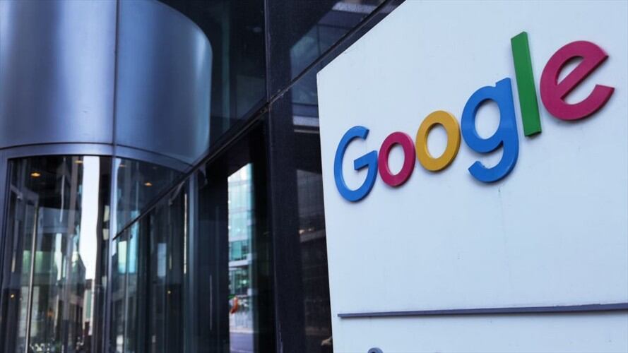 Fachada de una sede de Google en Alemania. Foto: Getty Images