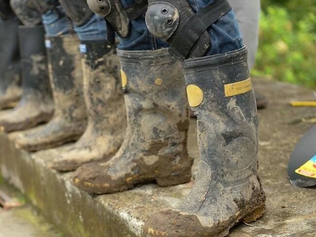 Cinco viviendas quedaron sepultadas por un deslizamiento en Liborina, Antioquia / imagen de referencia. Foto: Colprensa