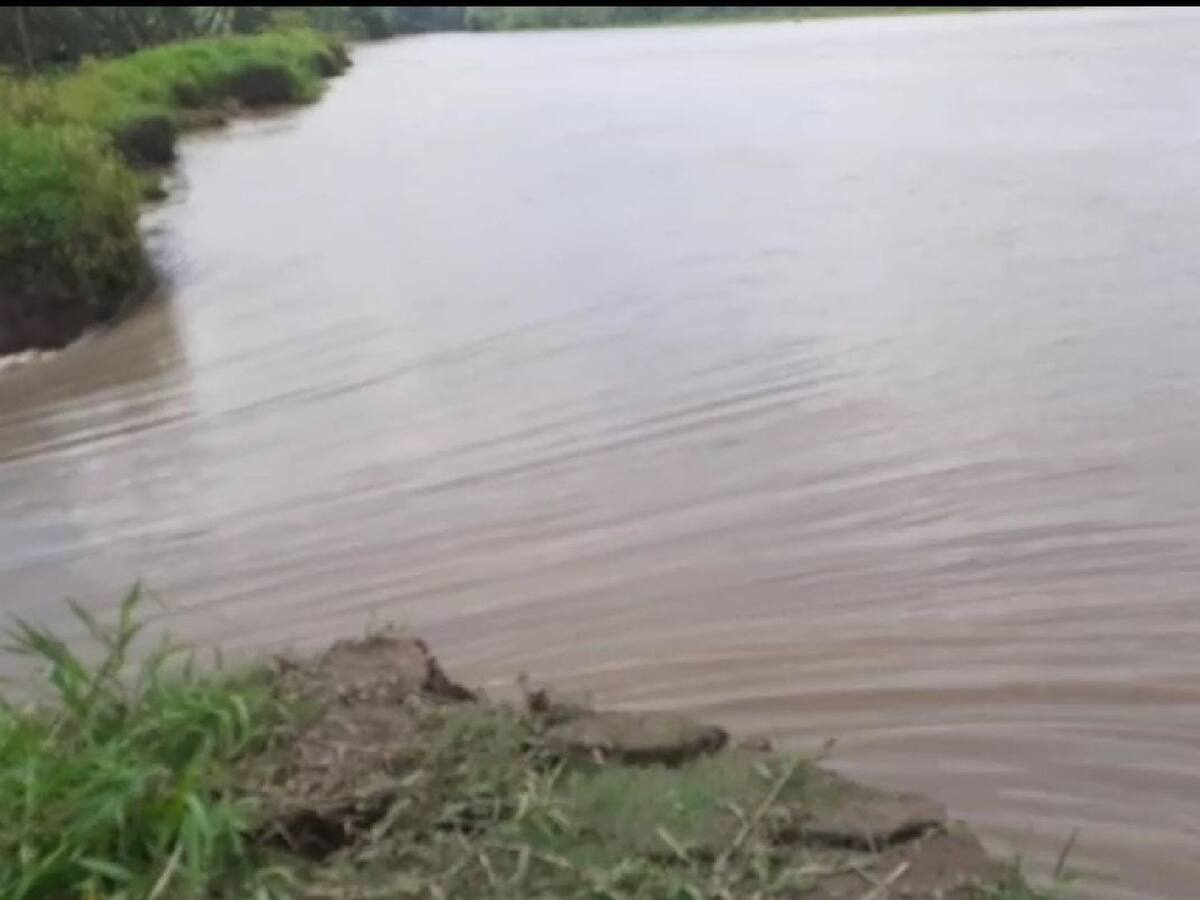 Encerrarán dique que se desplomó en Puerto Wilches y dejó inundaciones