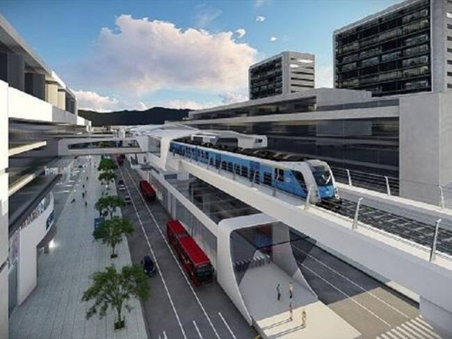 Metro de Bogotá. Foto: Render Empresa Metro