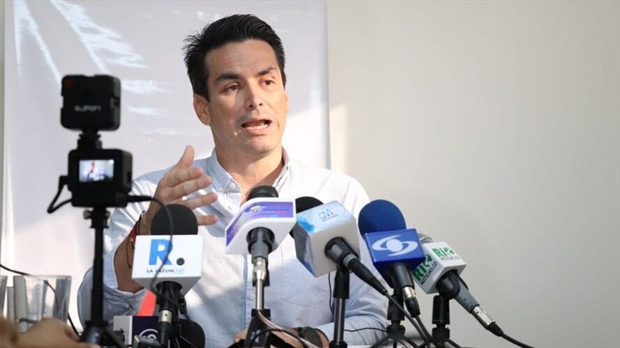 Alcalde de la ciudad de Montería, Carlos Ordosgoitia. Foto: Cortesía