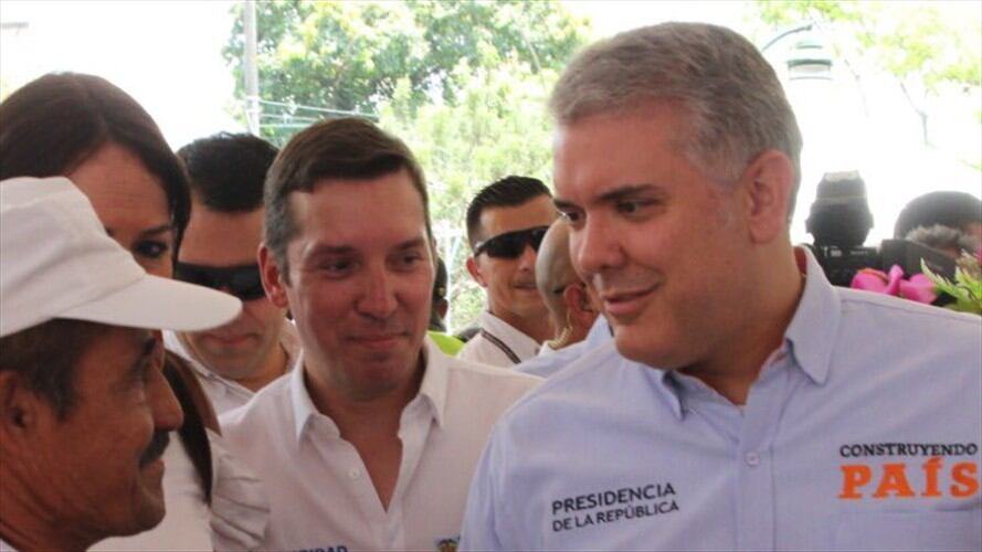 Iván Duque, presidente de Colombia. Foto: Infopresidencia/ Twitter