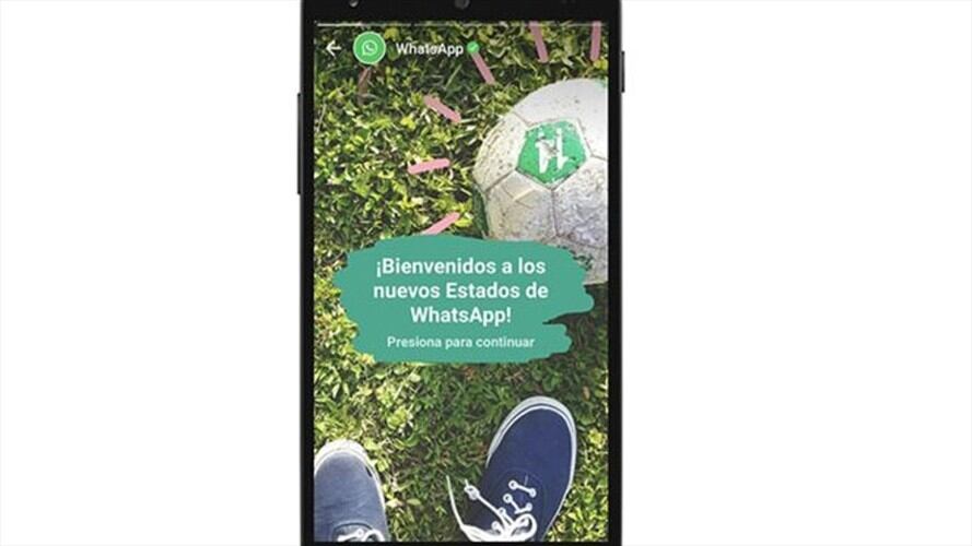 Qué son y cómo se usan los nuevos "Estados" de WhatsApp al estilo de Snapchat. Foto: BBC Mundo
