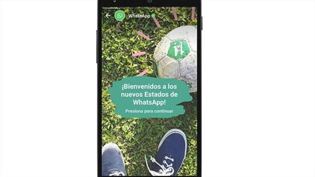 Qué son y cómo se usan los nuevos "Estados" de WhatsApp al estilo de Snapchat. Foto: BBC Mundo