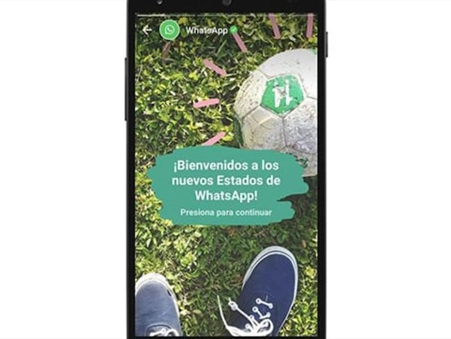 Qué son y cómo se usan los nuevos "Estados" de WhatsApp al estilo de Snapchat. Foto: BBC Mundo