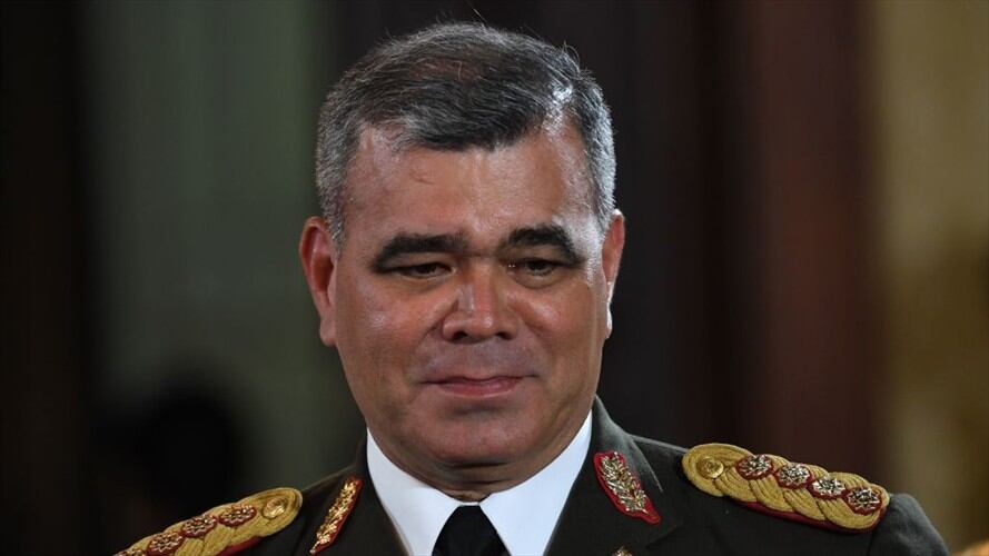 Ministro de Defensa del gobierno de Nicolás Maduro, Vladimir Padrino López. Foto: Getty Images