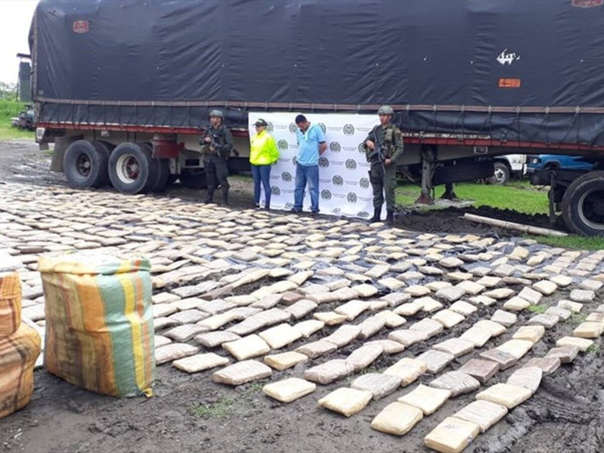 Incautan más de una tonelada de marihuana tipo creepy en vías del Valle
