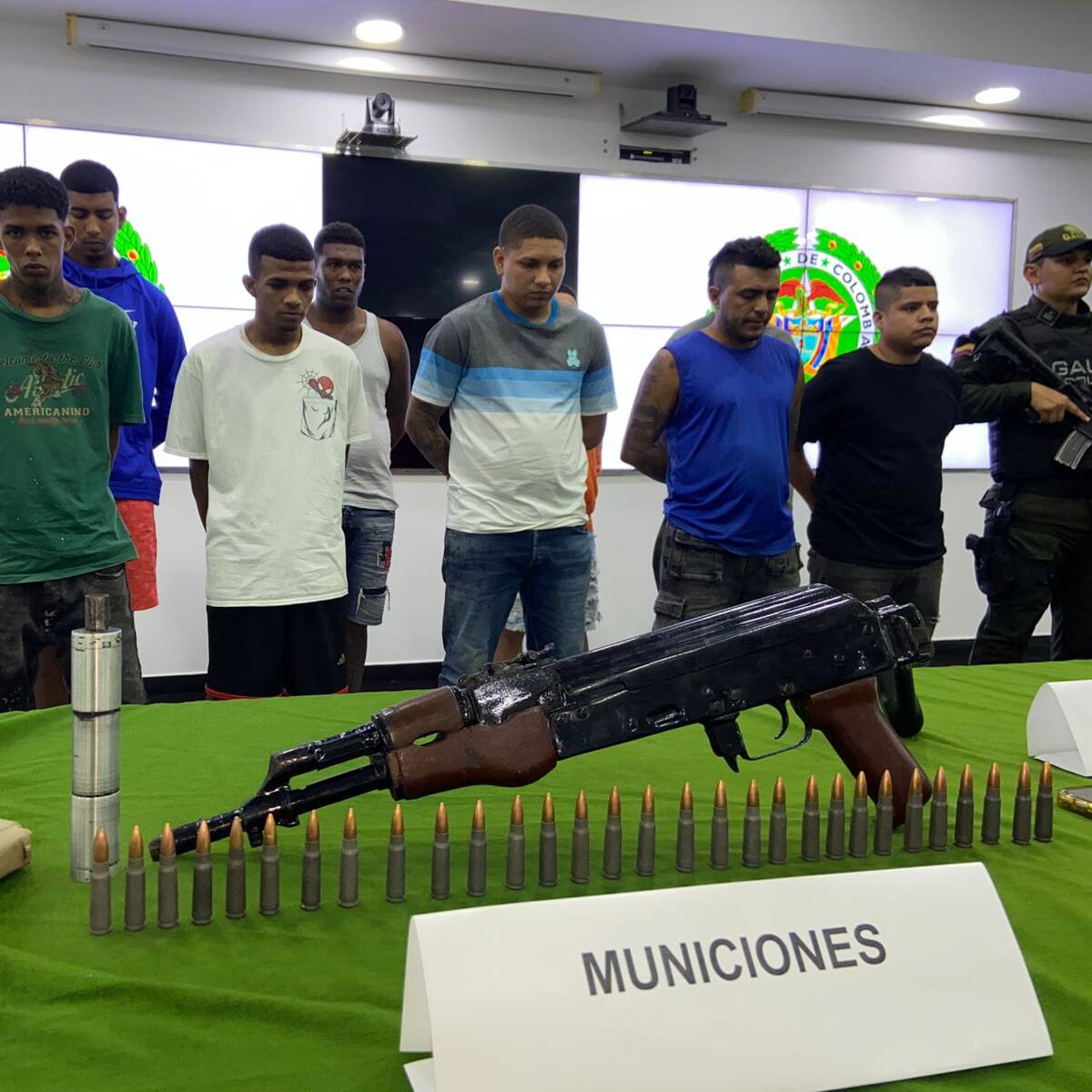 Capturan a 10 presuntos miembros de la estructura criminal ‘Los Pepes’ en Barranquilla