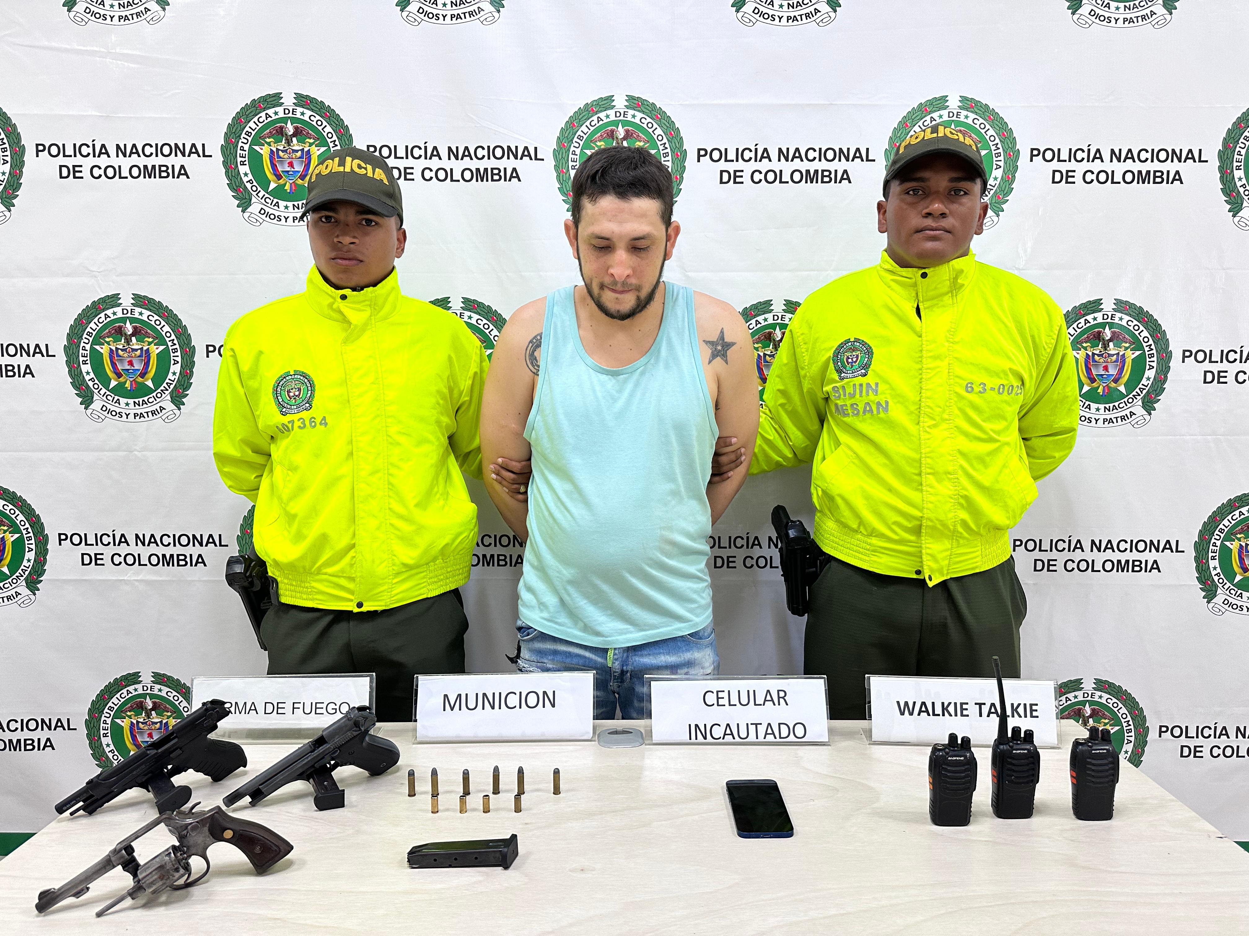 Alias Anthony/ Policía Metropolitana de Santa Marta.