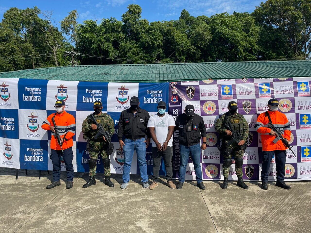 Capturan a alias ‘El negro’. Foto: Cortesía Ejército Nacional
