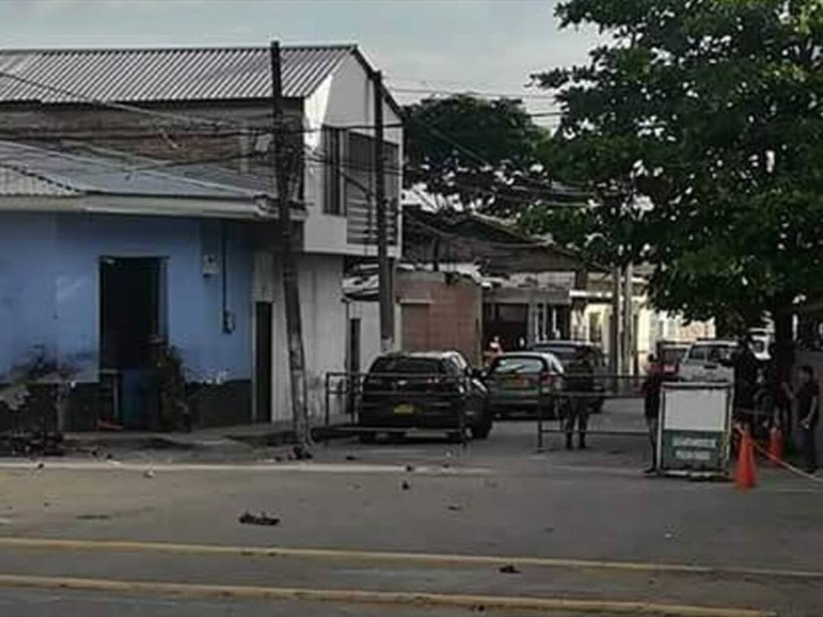 Atacaron con “tatucos” la estación de Policía de Toribío, Cauca
