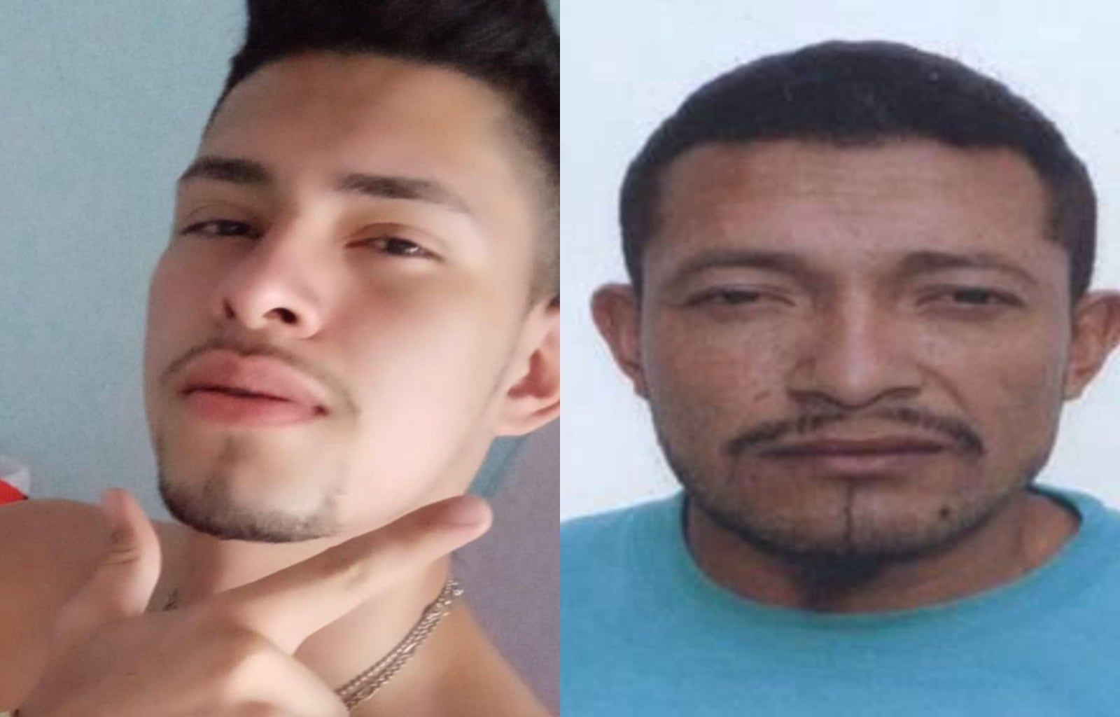 Alias ‘Primo Gay’ (izquierda) y alias ‘Román Tres Codos’ (derecha). Foto: Suministrada.