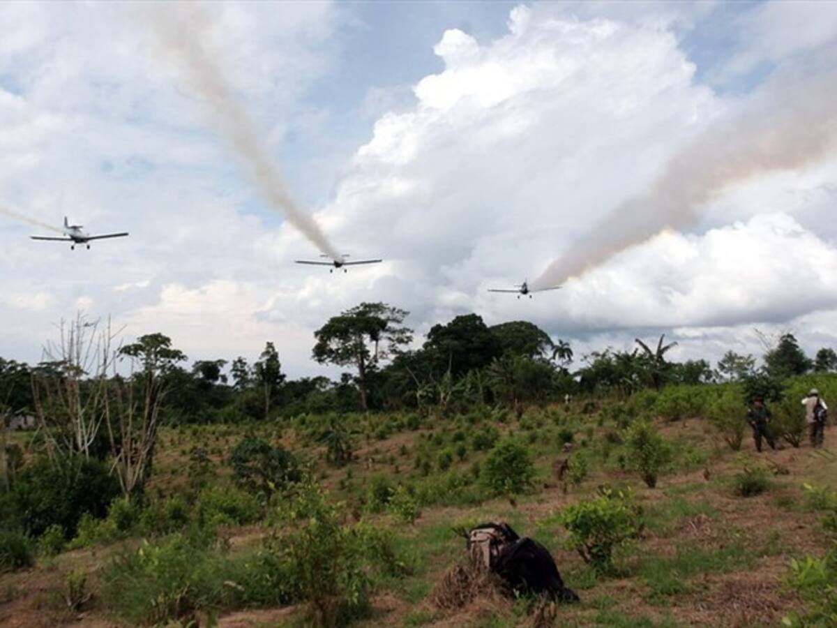 Policía asegura tener todo listo para iniciar aspersión aérea en el país