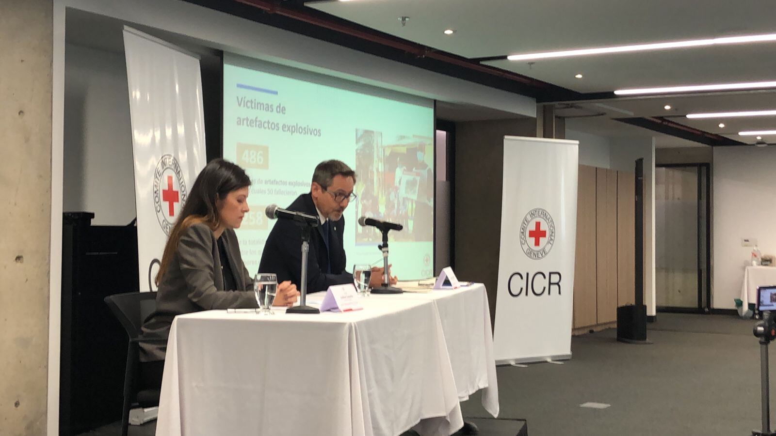 CICR alerta que número de afectados por explosivos como minas aumentó un 40% en el primer trimestre del 2022. Foto: Cortesía CICR
