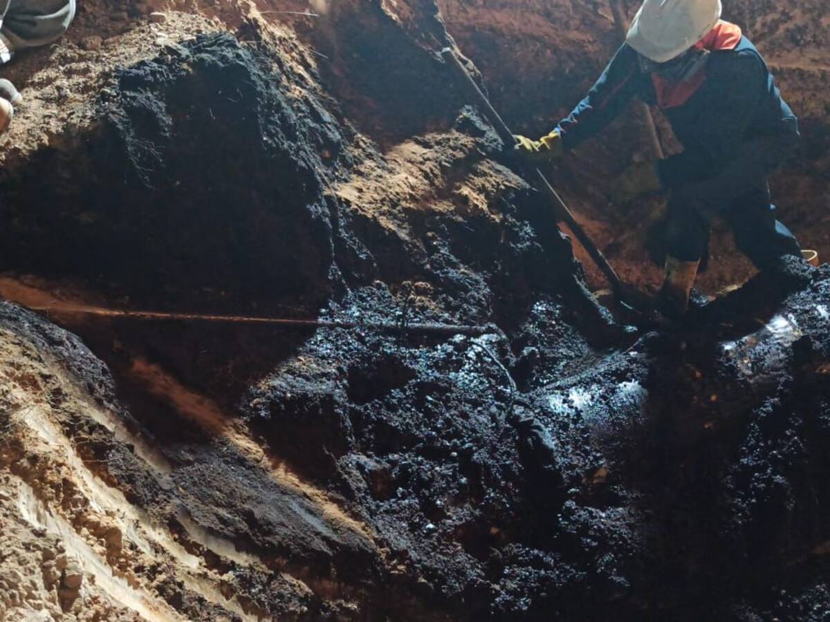 Ejército Nacional ubicó válvula ilícita sobre el oleoducto Caño Limón Coveñas