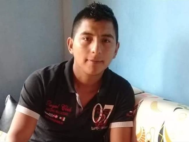 Jimmy Alberto Pacue, fue asesinado en la vía que comunica a los municipios de Santander de Quilichao y Caloto. Foto: Acín