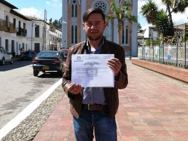 El dirigente político del partido Alianza Verde deja dos hijos menores de edad y su esposa. Foto: Suministrada.