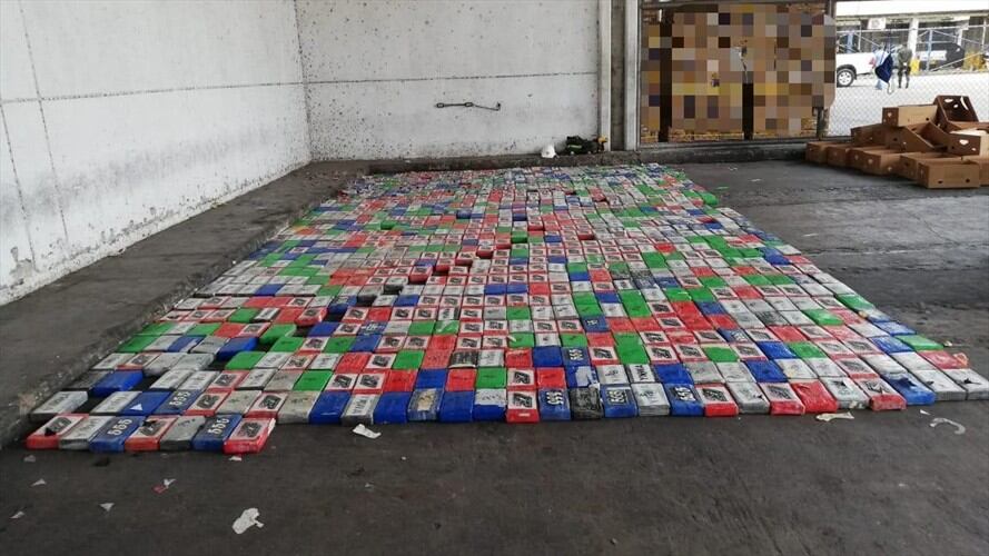 La Policía de Antinarcóticos en coordinación con la Armada Nacional, propinaron un nuevo golpe al narcotráfico en Santa Marta.. Foto: Cortesía Policía Nacional