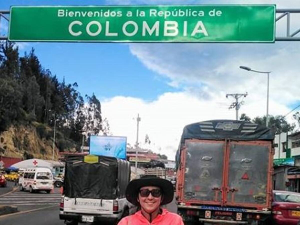 Juanita Bike, la colombiana que recorre el mundo en bicicleta