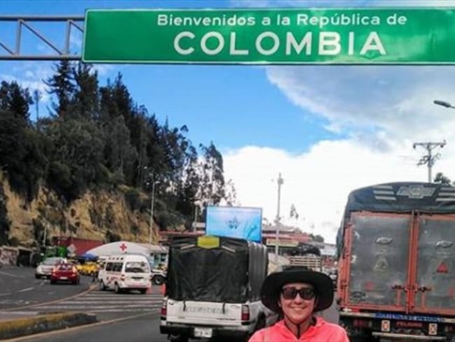 Juanita Bike, la colombiana que recorre el mundo en bicicleta