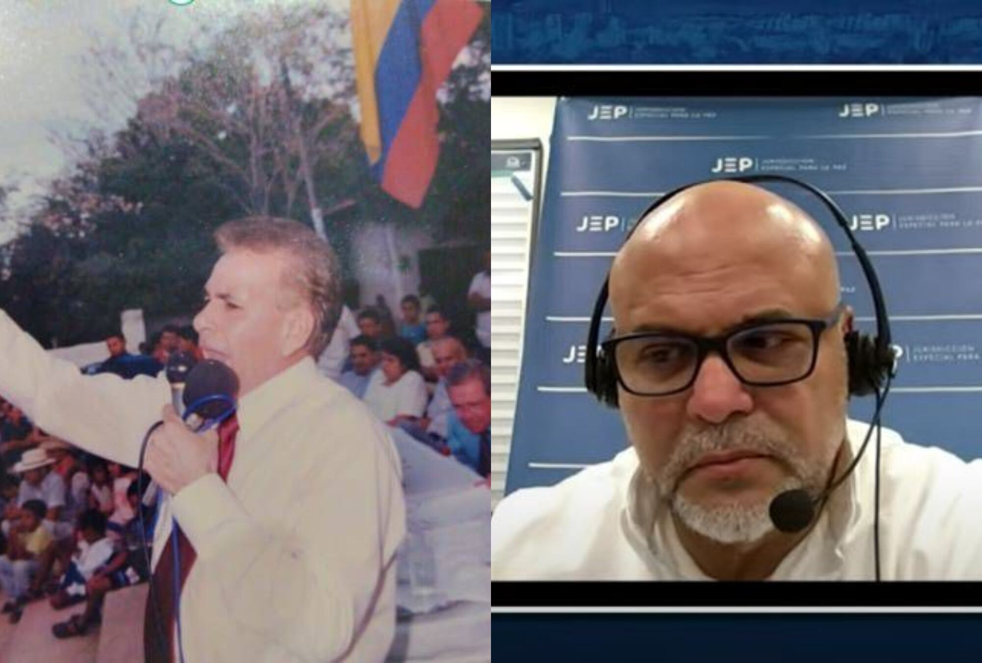 Eudaldo Díaz y Salvatore Mancuso- Fotos: Suministradas.